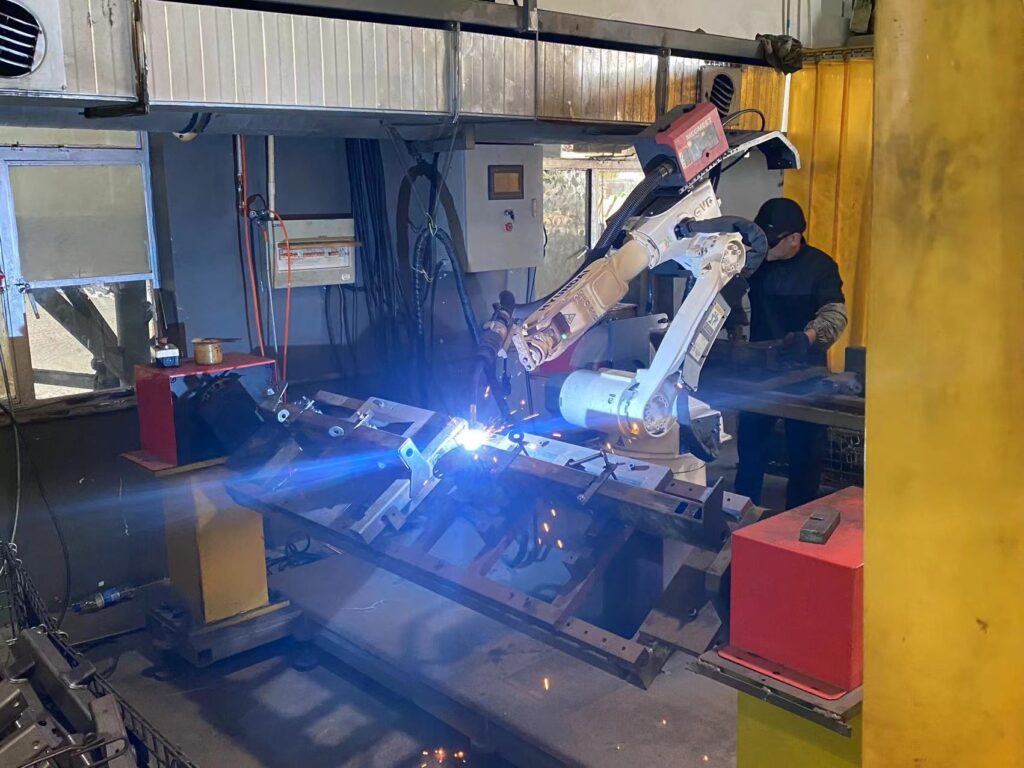 MIG welding for welded frames