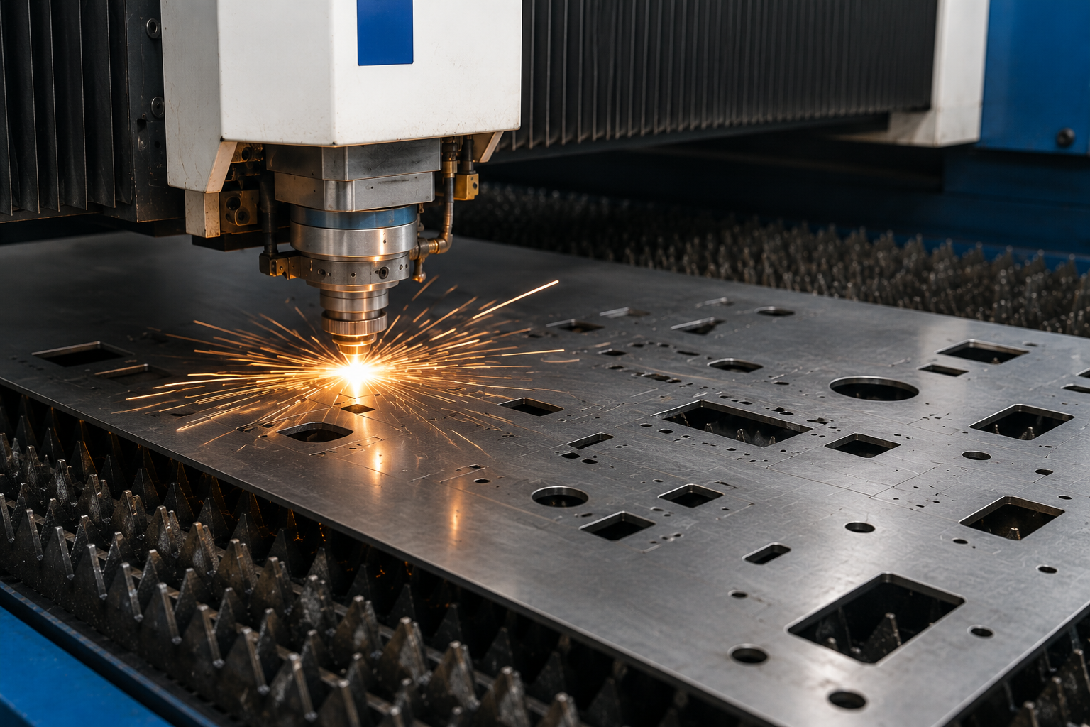 Cutting services for custom sheet metal blanks