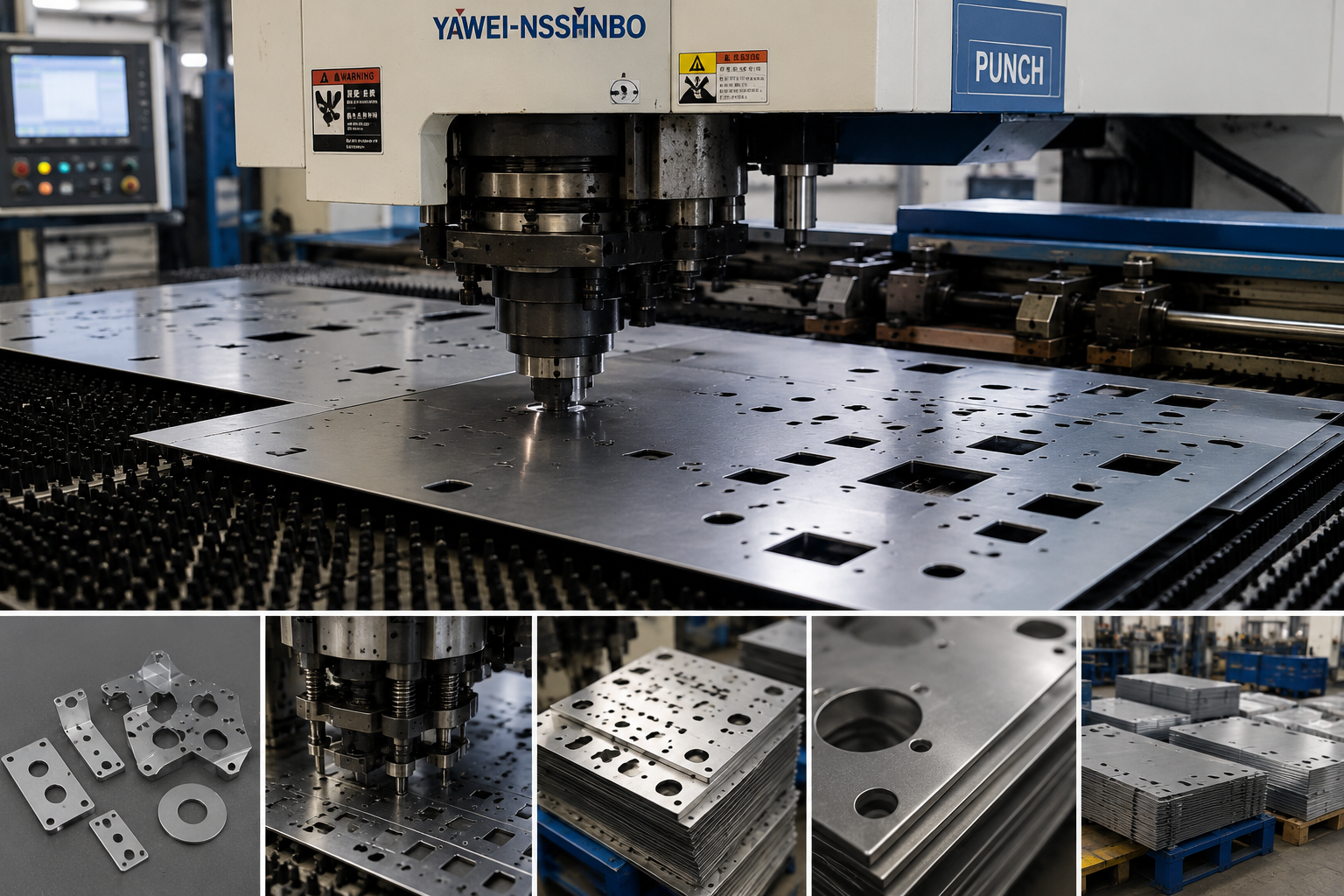 Industrial Equipment Parts manufactured by laser cutting