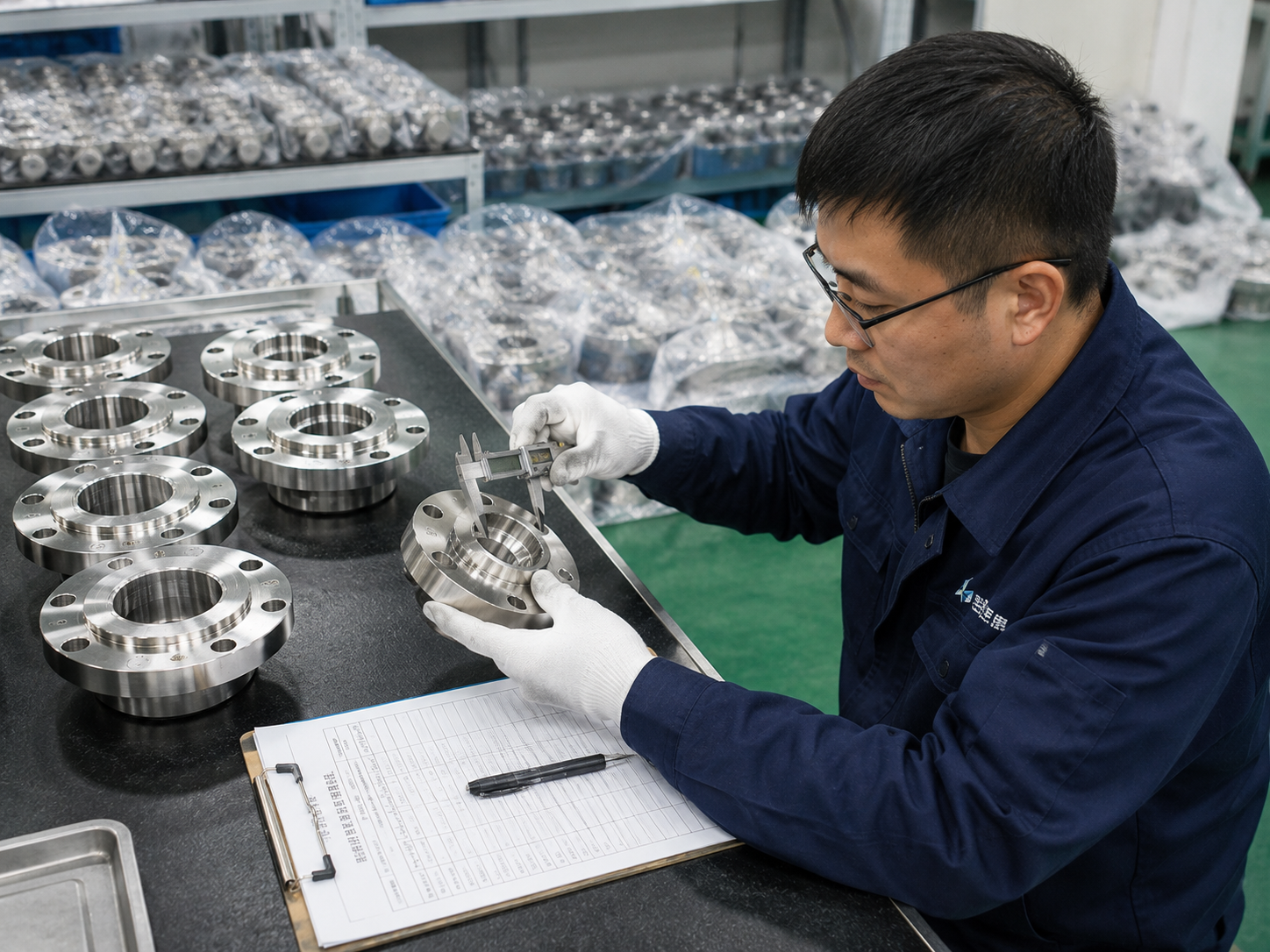 Final dimensional and surface inspection before shipment