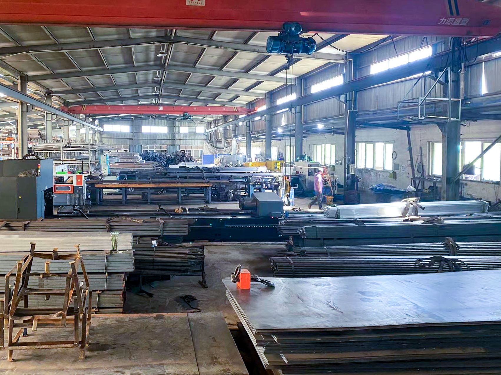 Raw material warehouse for marine and outdoor hardware production