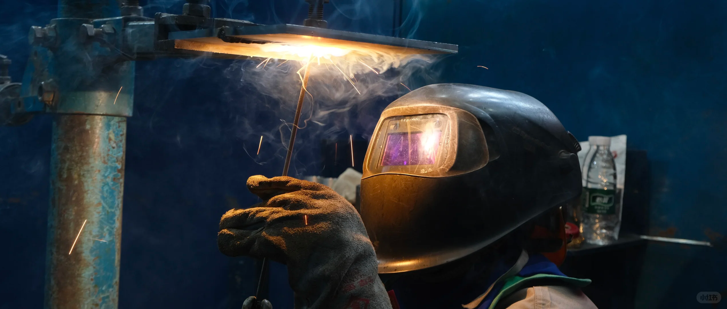 MIG welding for custom fabricated steel parts