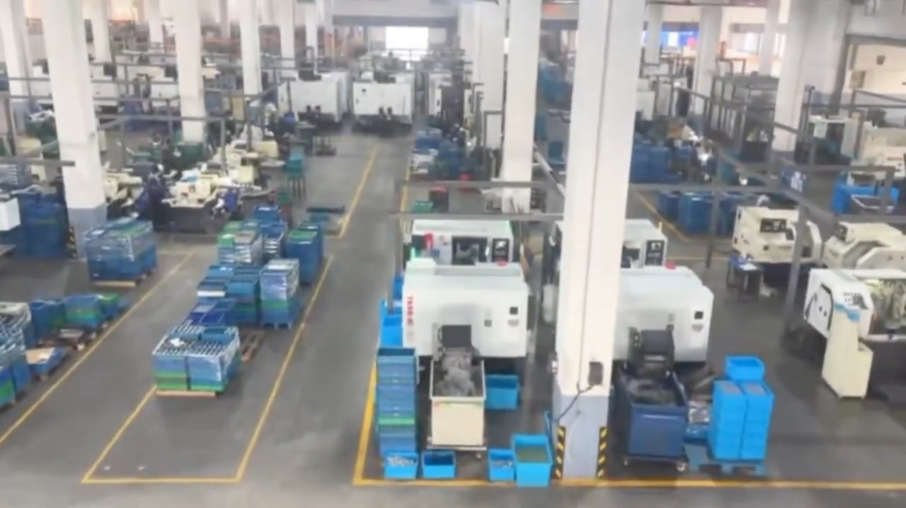 OEM production workshop preparing parts for export packaging and shipment
