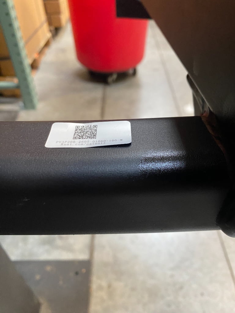 Barcode label inspection for OEM packaging and shipment control