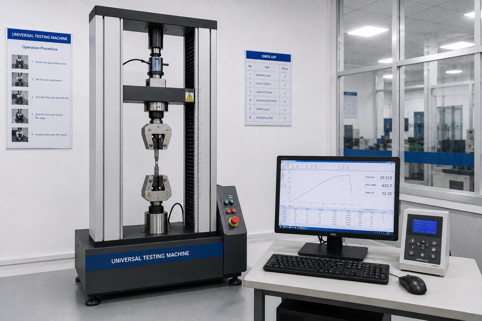 Testing equipment used for OEM product validation before shipment